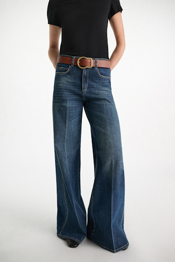 Dorothee Schumacher Wide Leg Jeans vintage blue