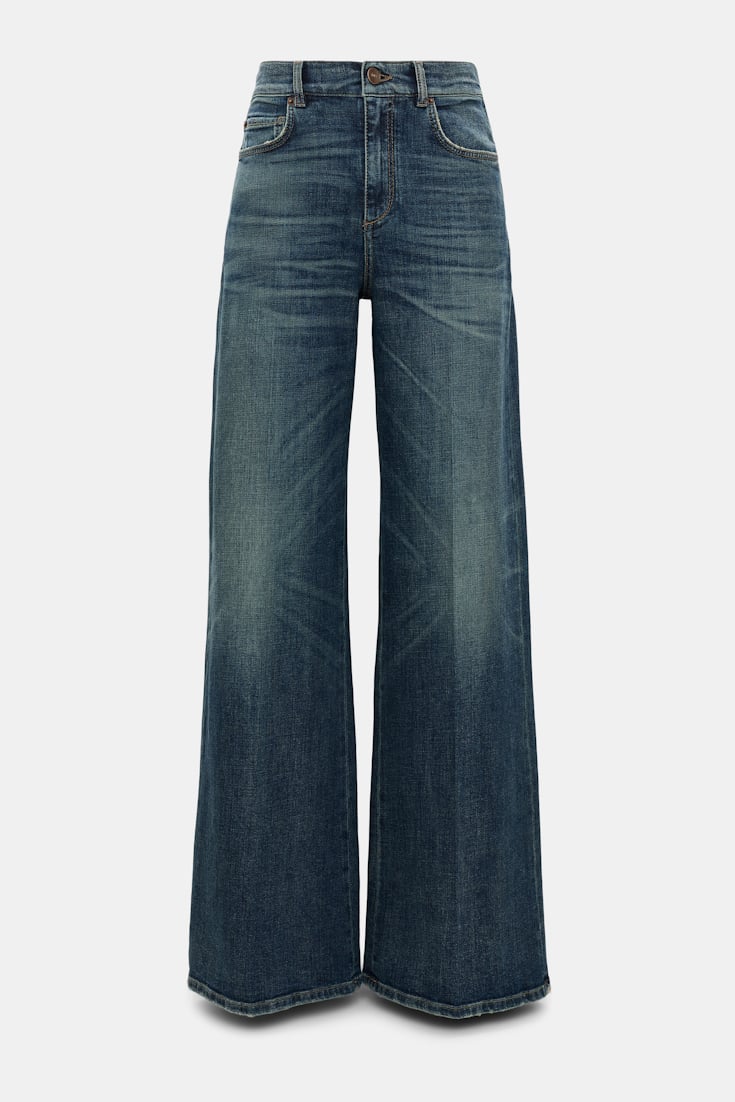 Dorothee Schumacher Wide leg jeans vintage blue