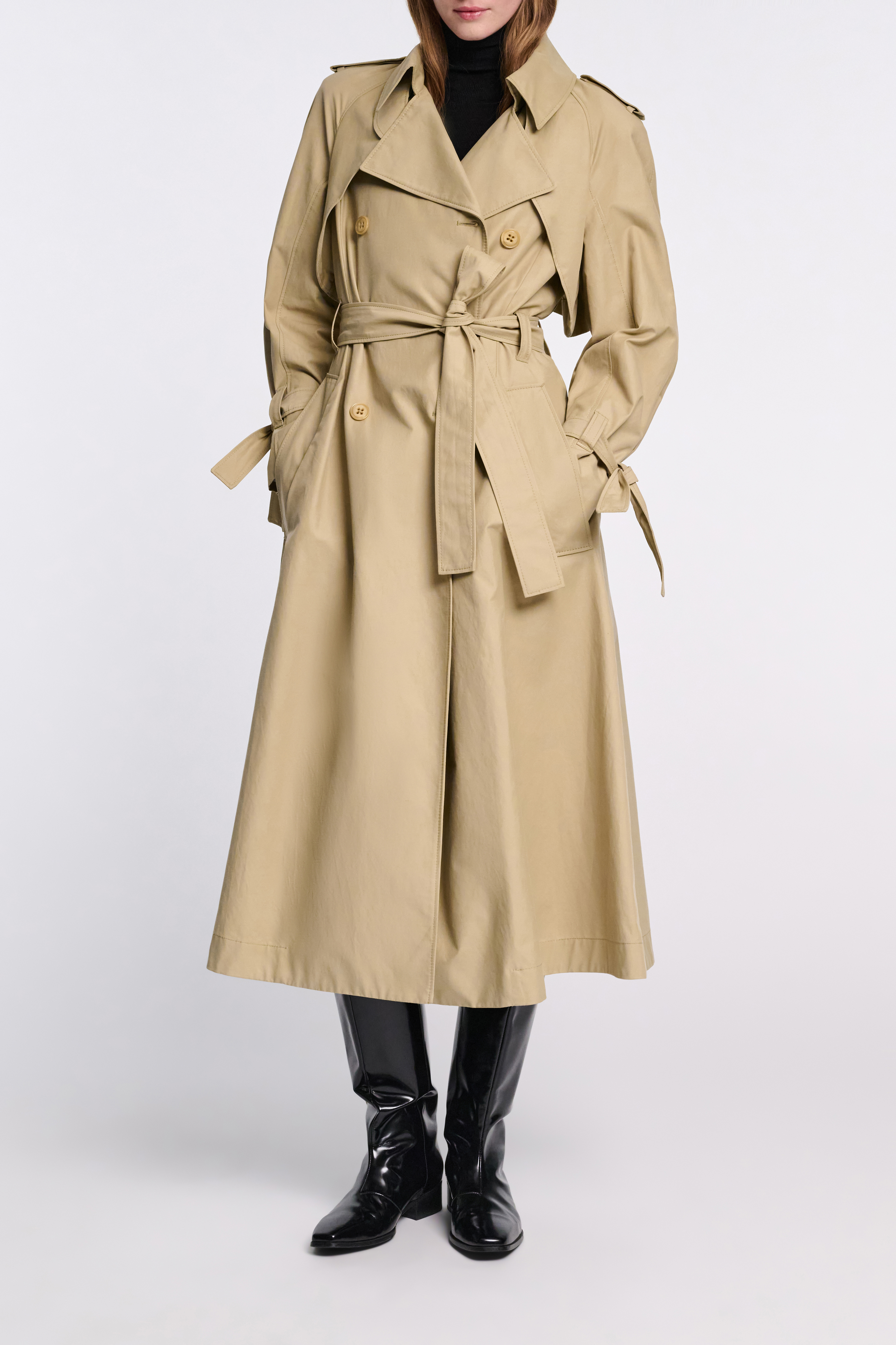 Dorothee Schumacher Trench coat in techno