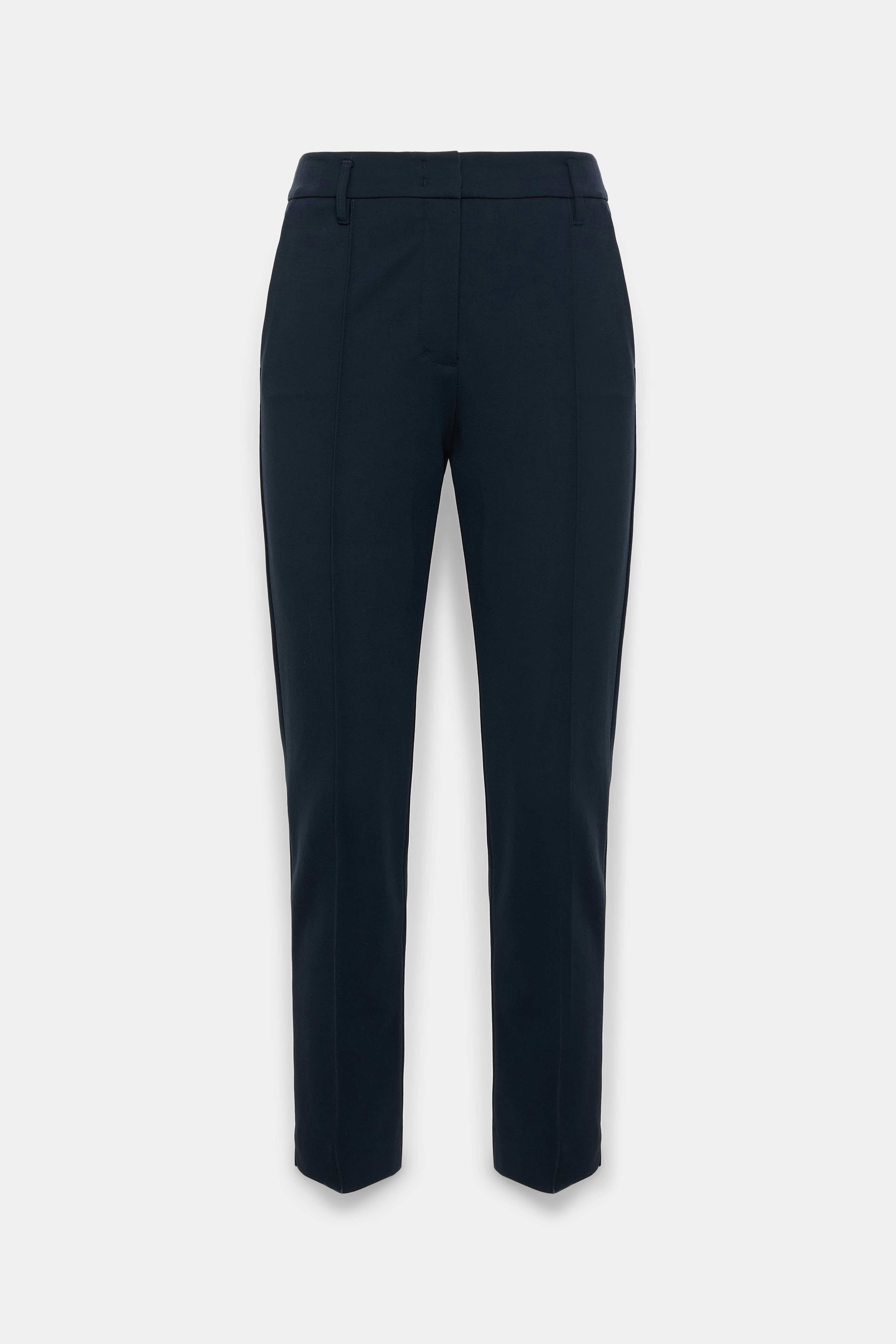 Dorothee Schumacher Cigarette Pants In Punto Milano In Blue