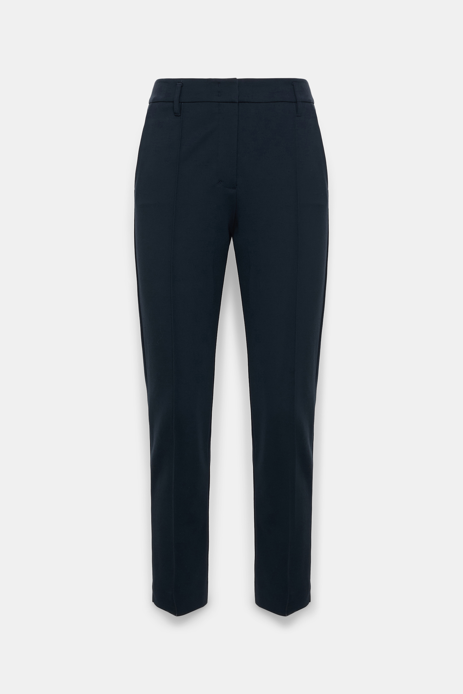 Dorothee Schumacher Zigarettenhose aus Punto Milano dark navy