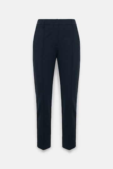 Dorothee Schumacher Cigarette pants in Punto Milano dark navy