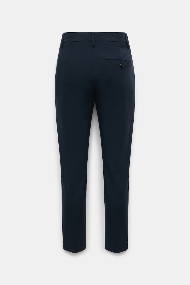 Dorothee Schumacher CIGARETTE PANTS IN PUNTO MILANO dark navy