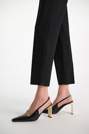 Dorothee Schumacher Zigarettenhose aus Punto Milano pure black