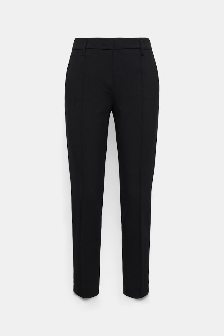 Dorothee Schumacher CIGARETTE PANTS IN PUNTO MILANO pure black