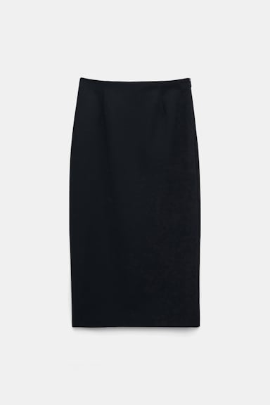 Dorothee Schumacher Bleistiftrock aus Punto Milano dark navy