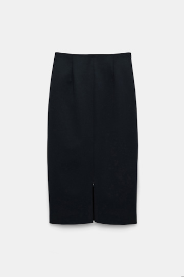 Dorothee Schumacher Bleistiftrock aus Punto Milano dark navy