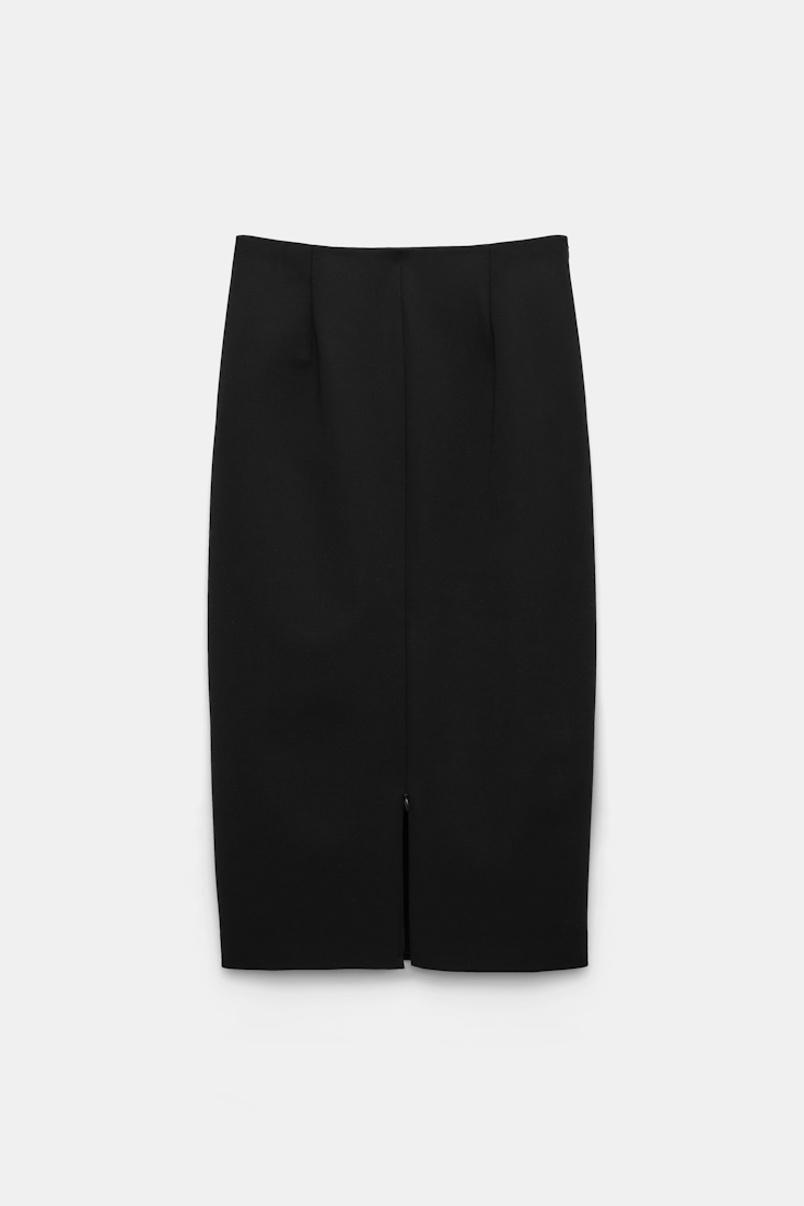 Dorothee Schumacher Pencil skirt in Punto Milano pure black