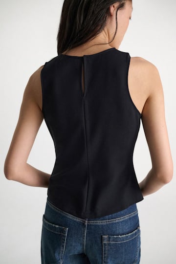 Dorothee Schumacher Top aus leichtem Punto Milano dark navy