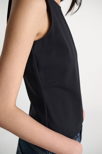 Dorothee Schumacher Top aus leichtem Punto Milano dark navy