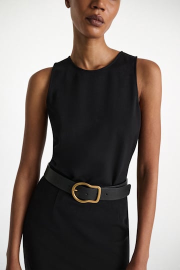 Dorothee Schumacher Top aus leichtem Punto Milano pure black