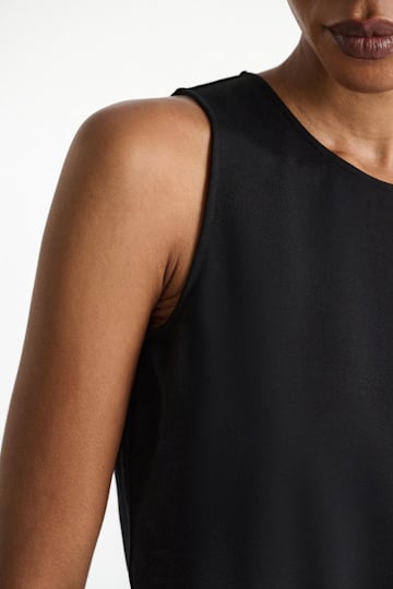 Dorothee Schumacher Top aus leichtem Punto Milano pure black