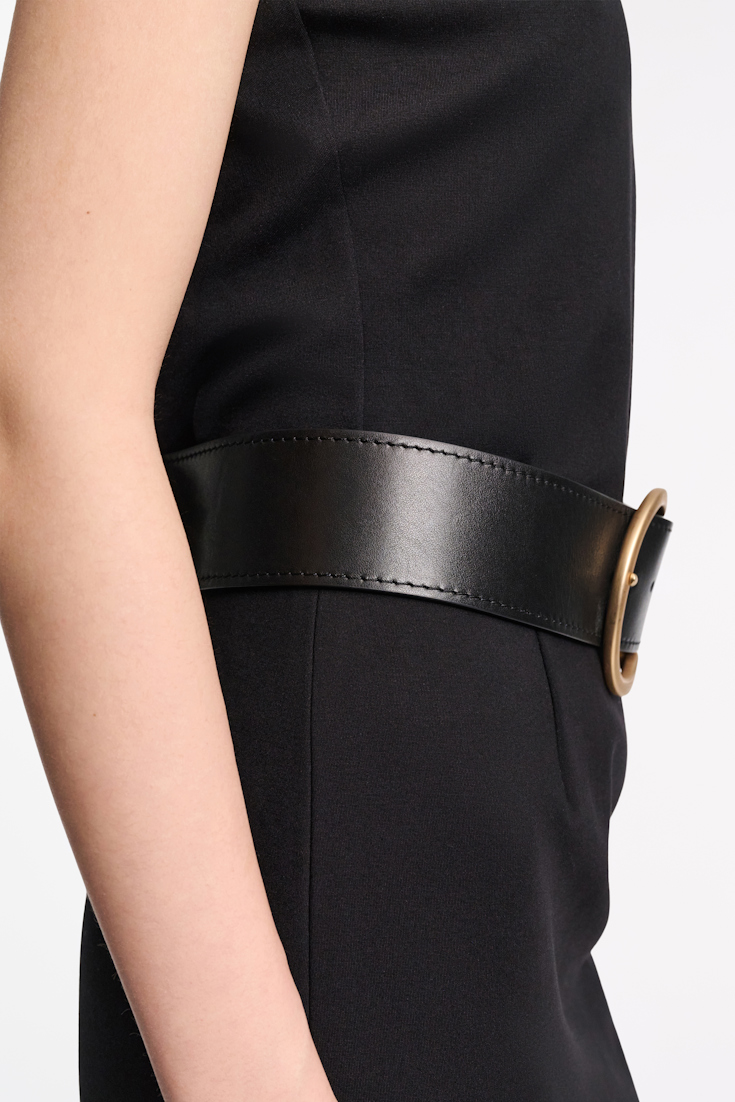 Dorothee Schumacher Top aus leichtem Punto Milano pure black