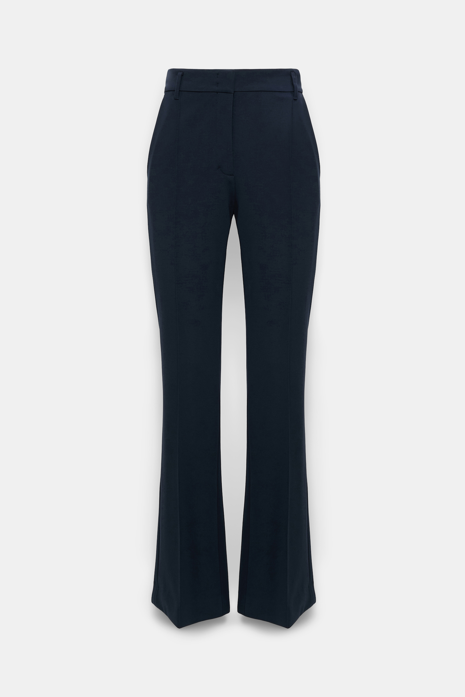 Dorothee Schumacher Flared pants in Punto Milano dark navy