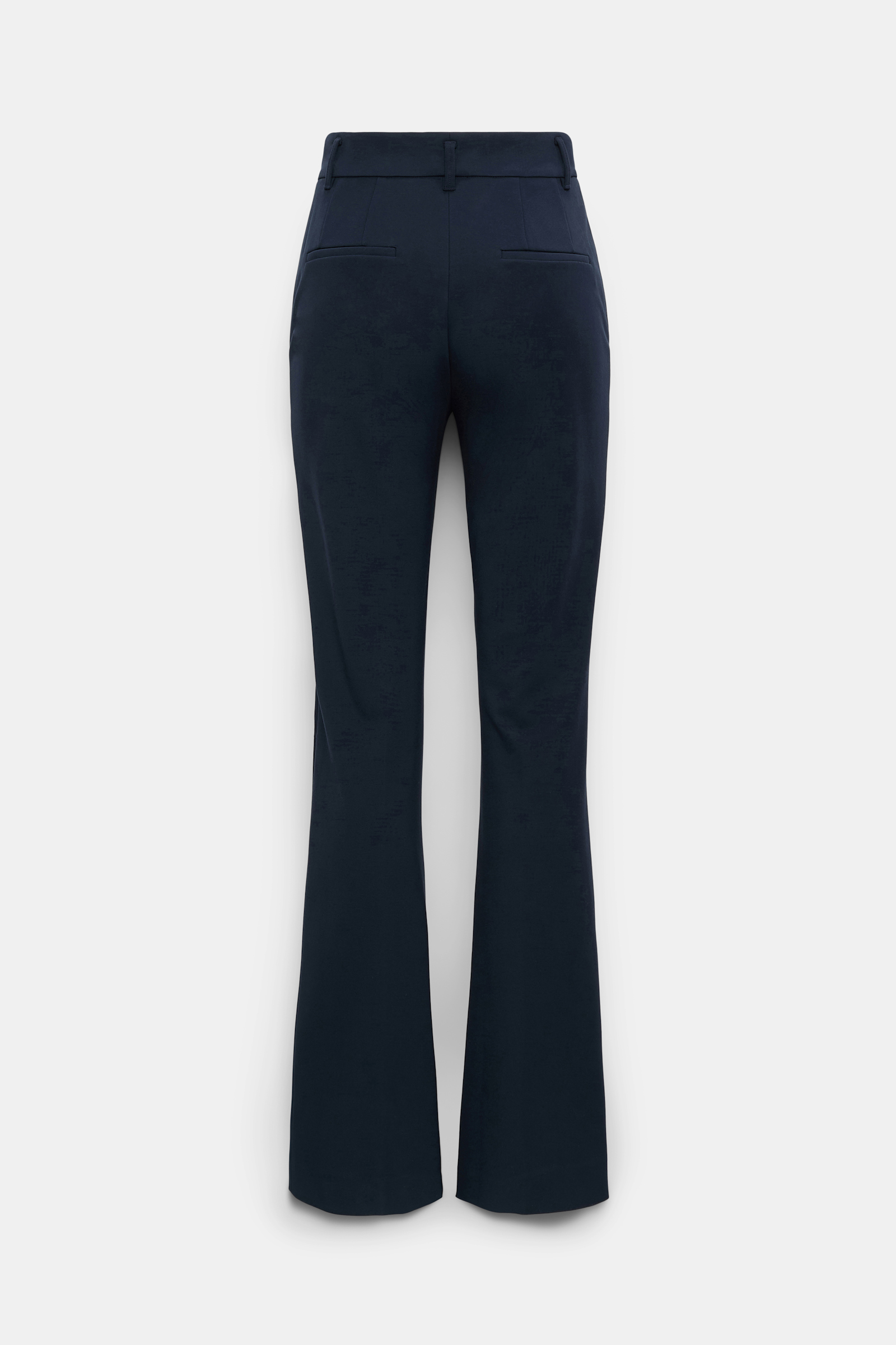 Dorothee Schumacher FLARED PANTS IN PUNTO MILANO dark navy