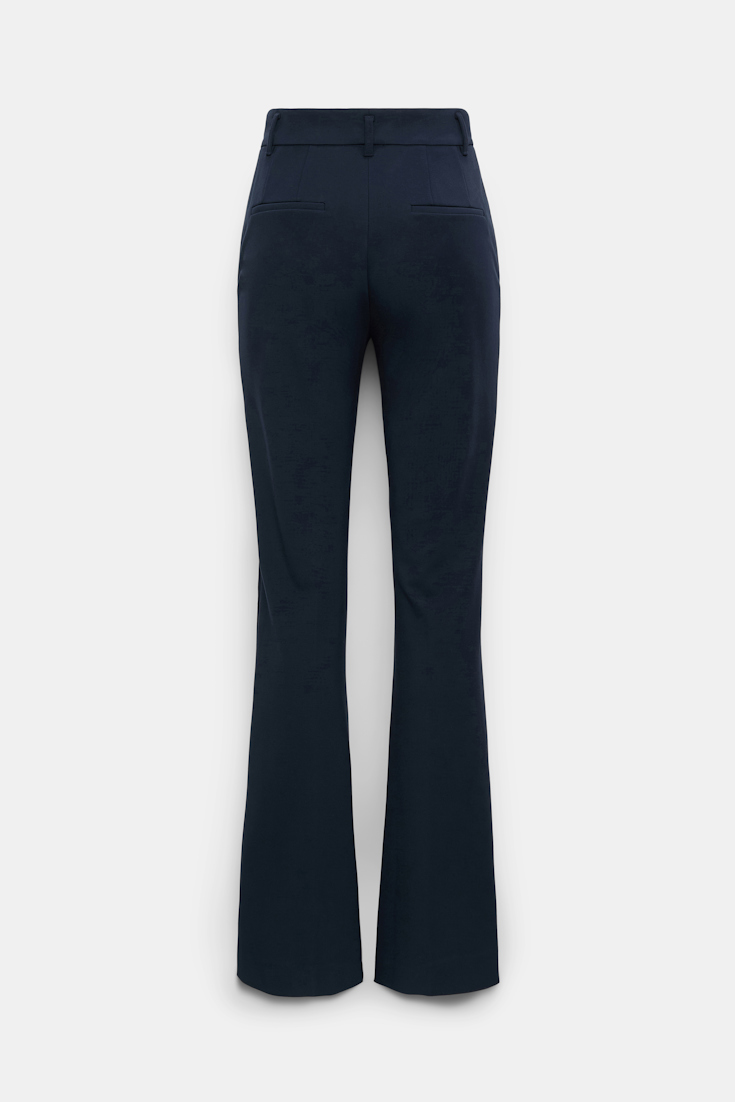 Dorothee Schumacher FLARED HOSE AUS PUNTO MILANO dark navy