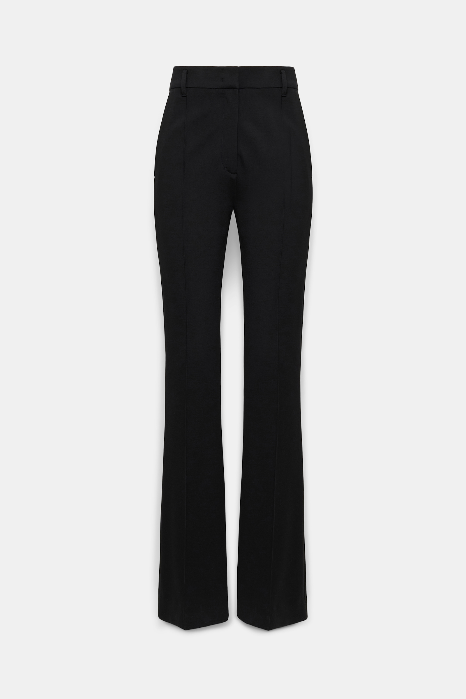 Dorothee Schumacher FLARED HOSE AUS PUNTO MILANO pure black