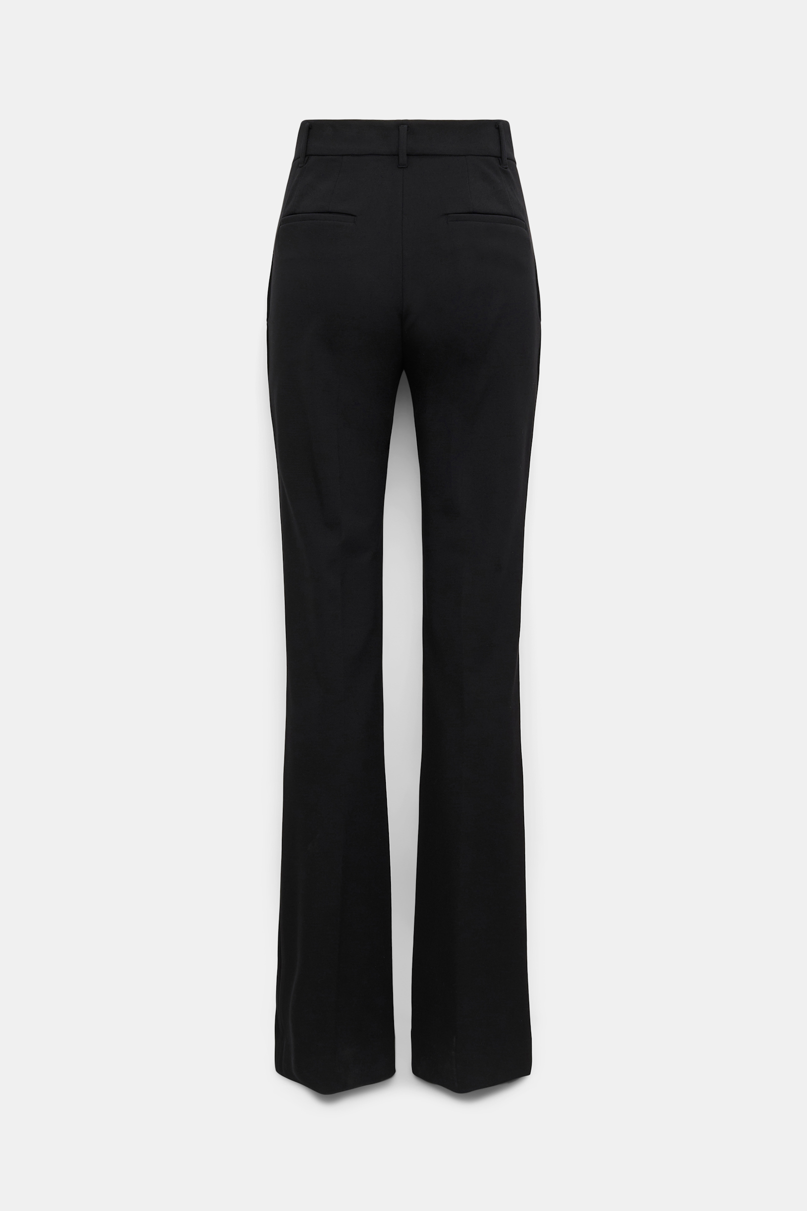 Dorothee Schumacher FLARED HOSE AUS PUNTO MILANO pure black