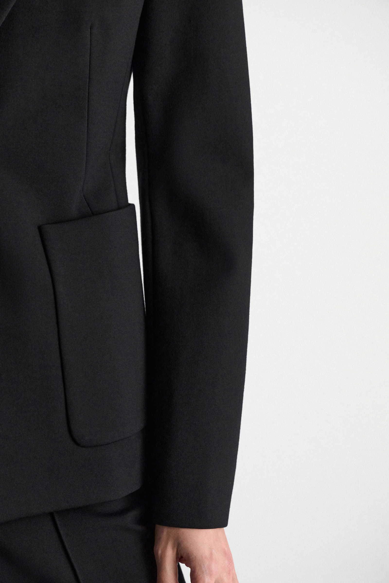 Dorothee Schumacher Einreihiger Punto Milano Blazer pure black