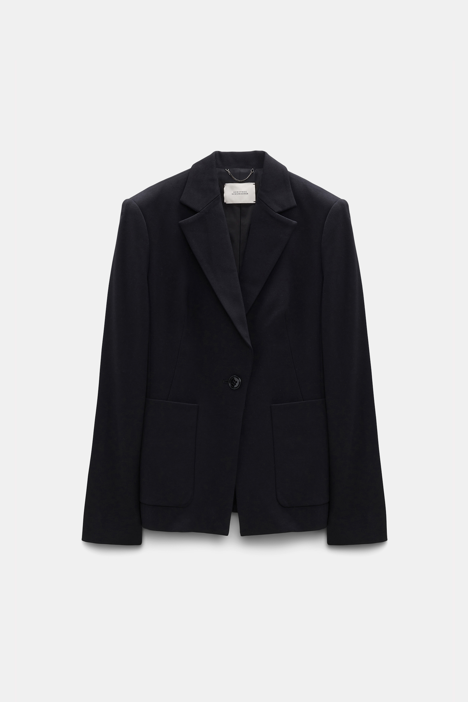 Dorothee Schumacher BLAZER AUS PUNTO MILANO pure black