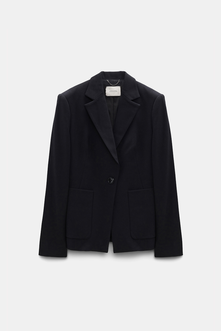 Dorothee Schumacher BLAZER IN PUNTO MILANO pure black