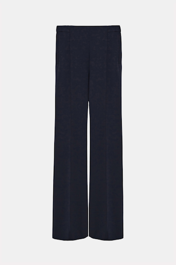 Dorothee Schumacher Punto Milano Hose mit Kickflare dark navy