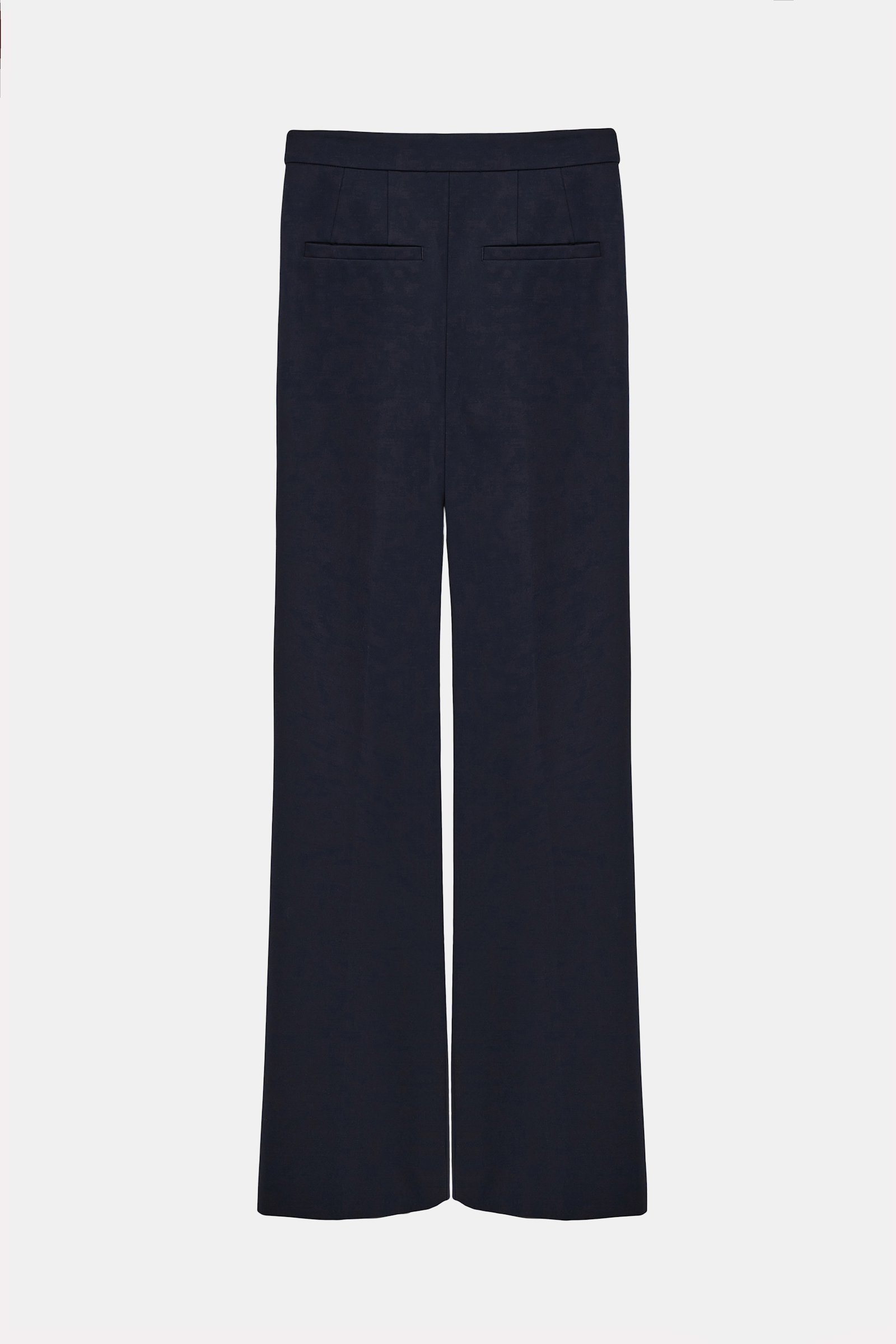 Dorothee Schumacher FLARED PANTS IN PUNTO MILANO dark navy