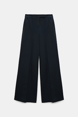 Dorothee Schumacher Wide leg pants in Punto Milano dark navy