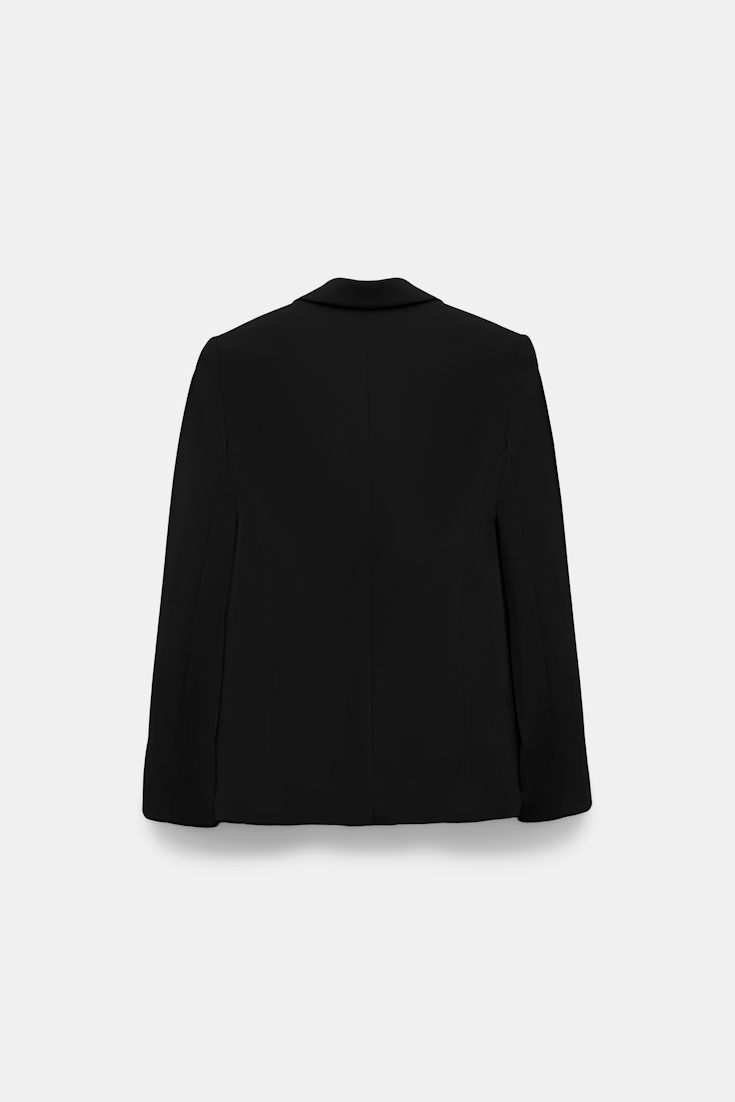 Dorothee Schumacher Punto Milano Jersey Blazer pure black