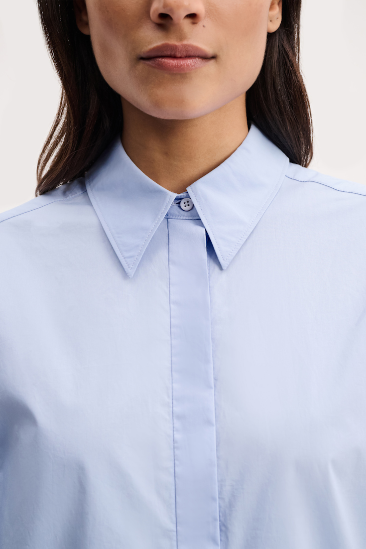POPLIN POWER blouse
