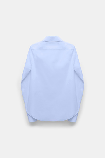 Dorothee Schumacher Baumwoll-Popeline Bluse ice sky