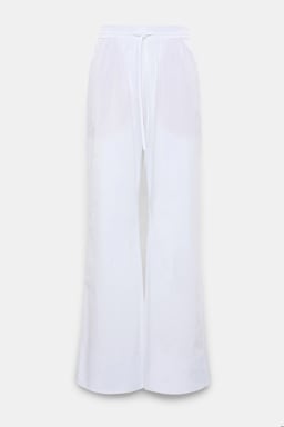 Dorothee Schumacher Cotton-poplin pants pure white