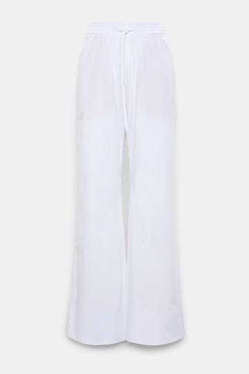 Dorothee Schumacher Cotton-poplin pants pure white
