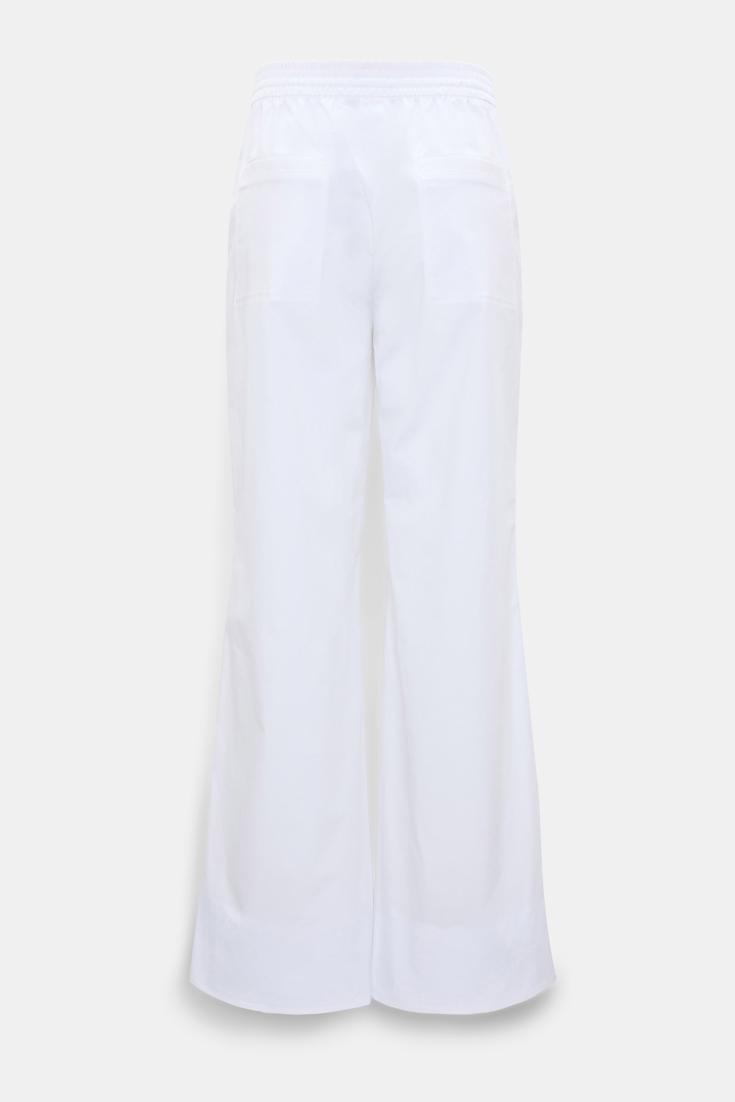 Dorothee Schumacher Cotton-poplin pants pure white