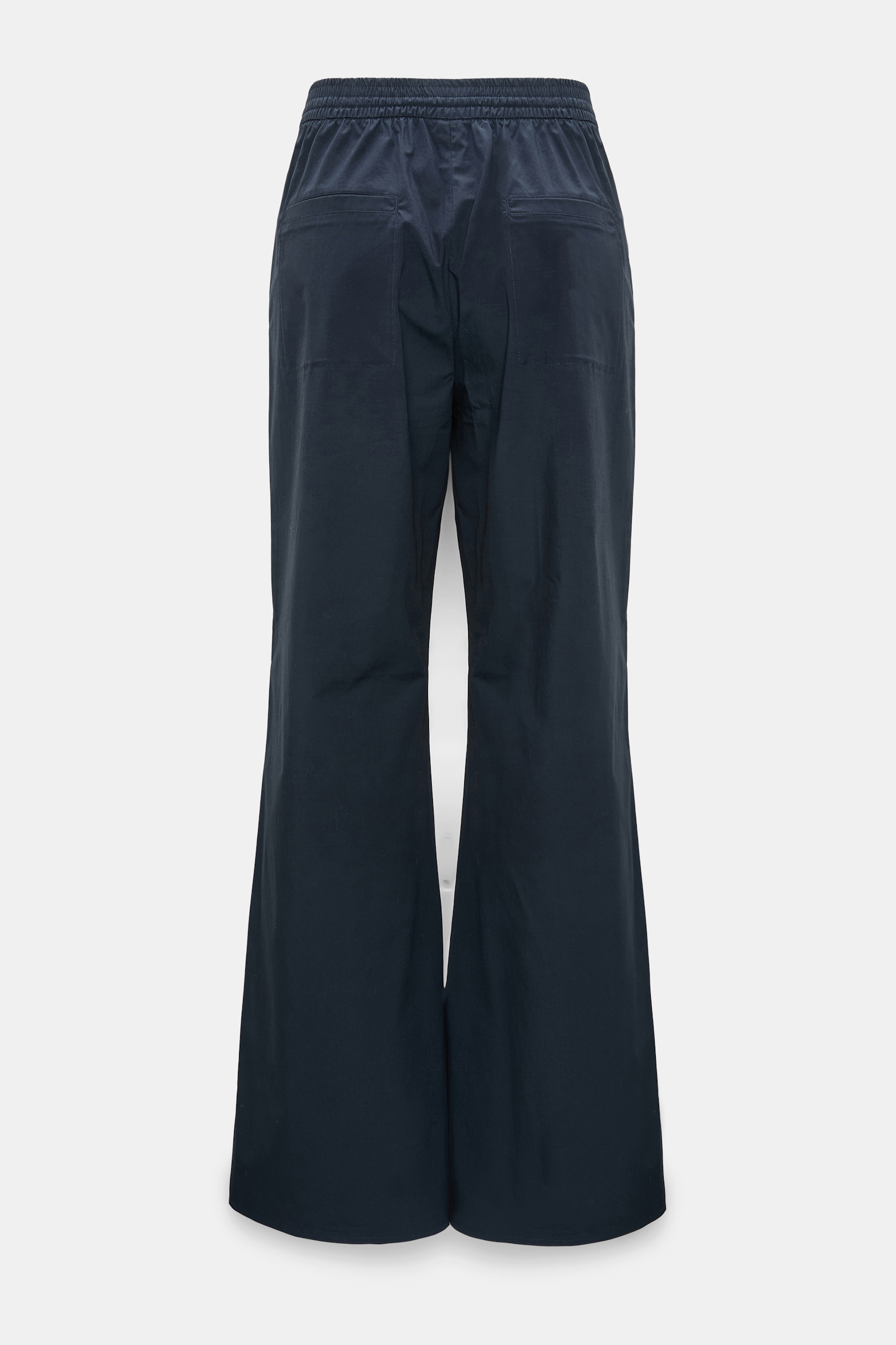 Dorothee Schumacher Cotton-poplin pants dark navy