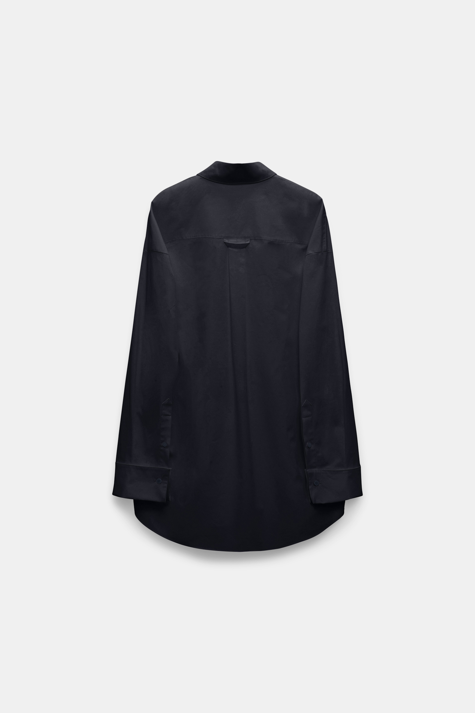 Dorothee Schumacher Oversized cotton-poplin shirt dark navy