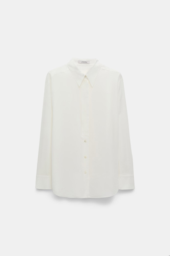 Dorothee Schumacher Silk blouse camellia white