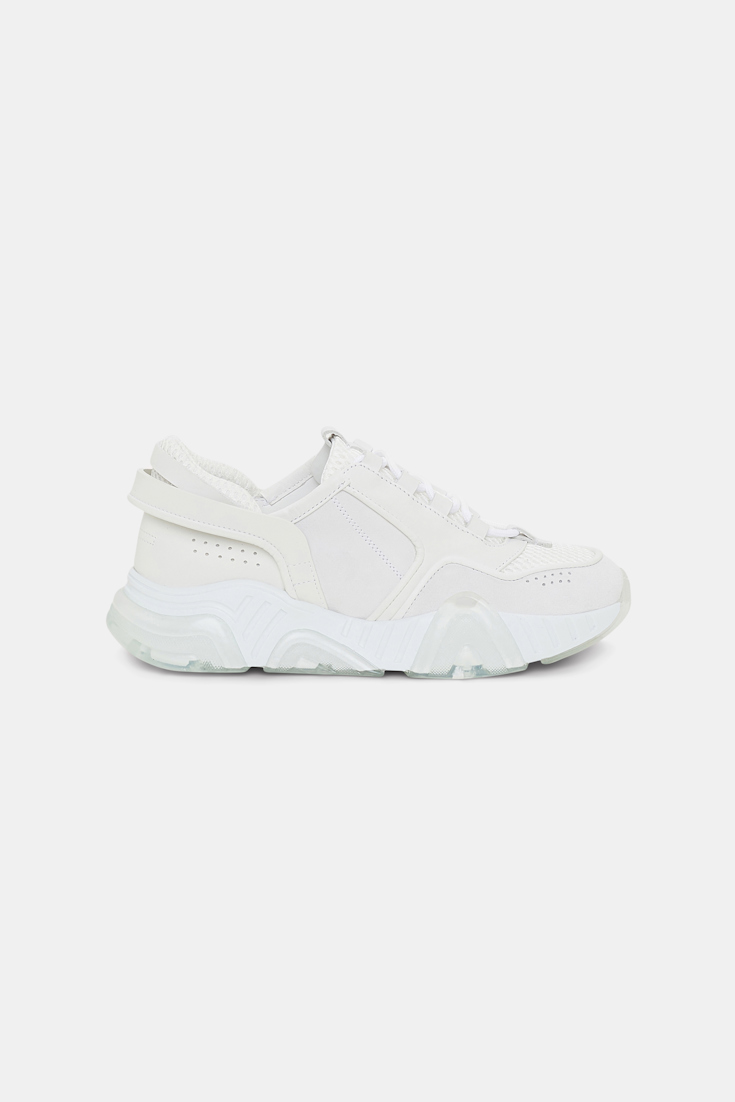Dorothee Schumacher Material mix sneakers pure white