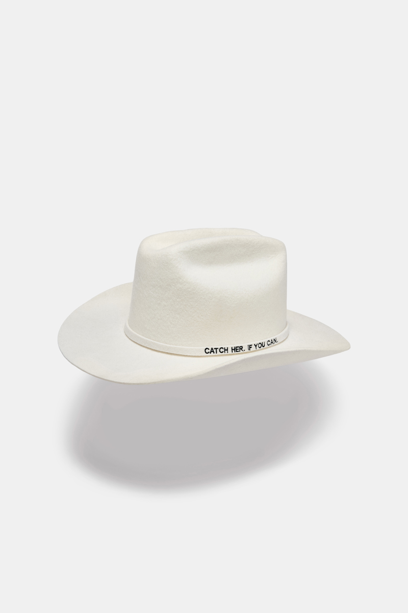 Shop Dorothee Schumacher Felted Wool Hat In White